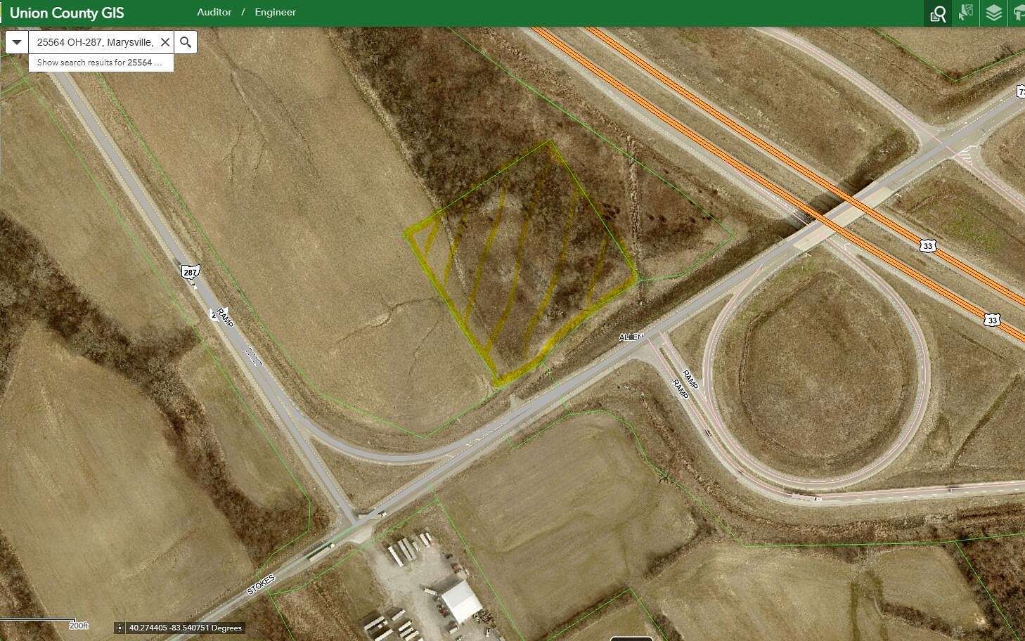 3.84 Acres of Commercial Land for Sale in East Liberty, Ohio