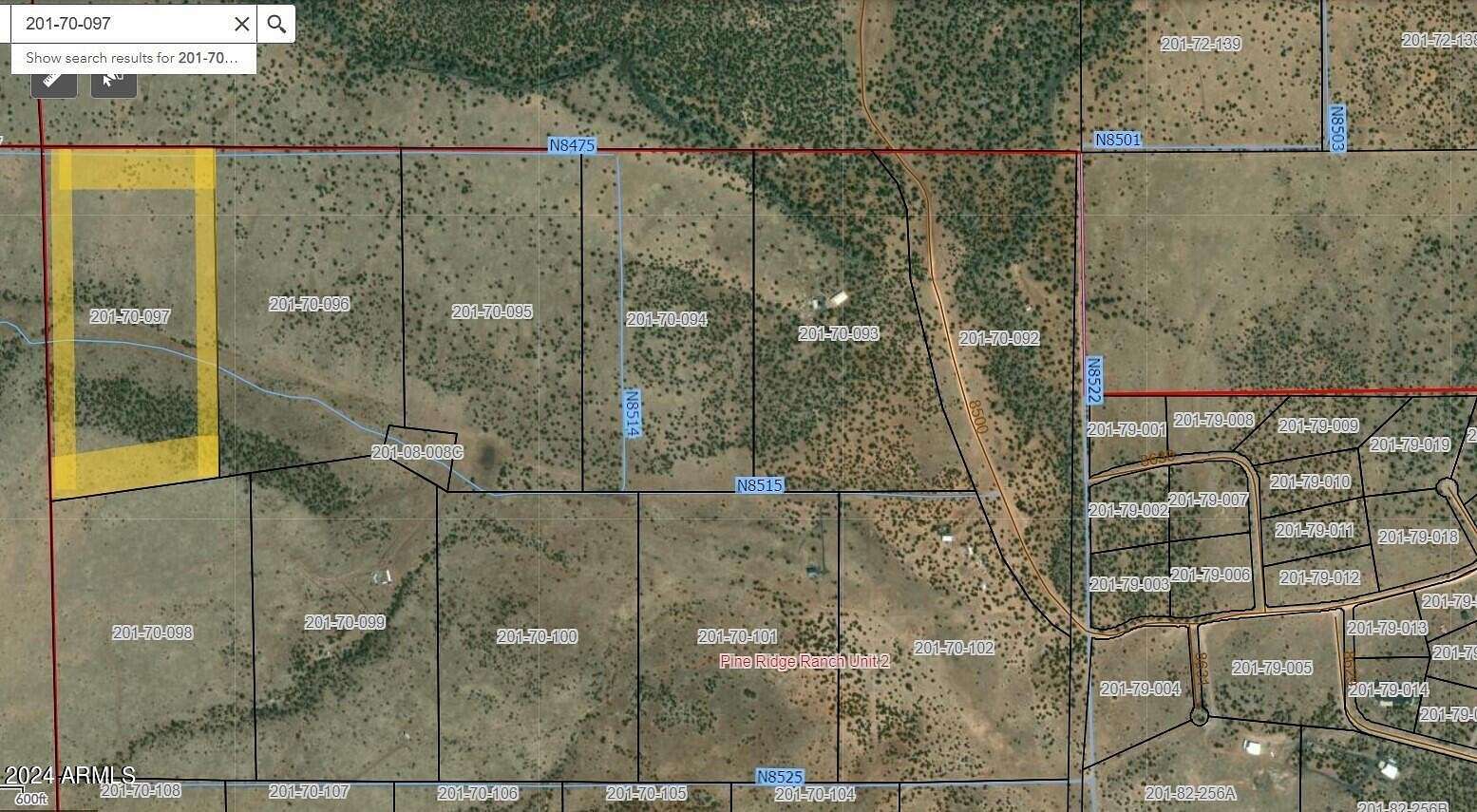 37.4 Acres of Land for Sale in Concho, Arizona