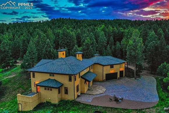 40 Acres of Land with Home for Sale in Woodland Park, Colorado
