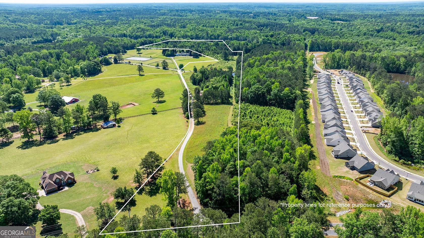 31.5 Acres of Land for Sale in Sharpsburg, Georgia