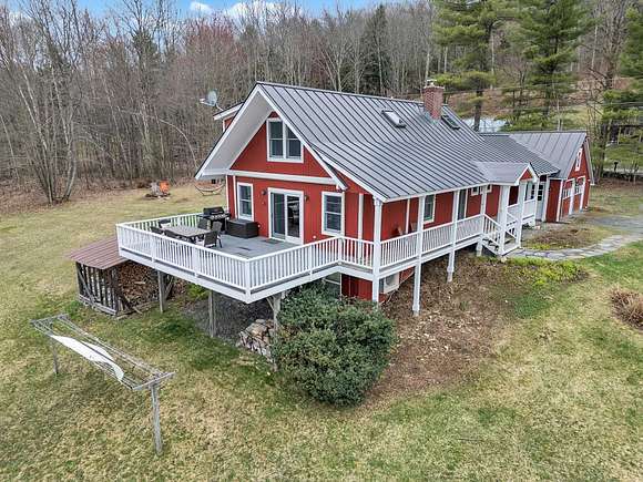 7.2 Acres of Residential Land with Home for Sale in Barnard, Vermont