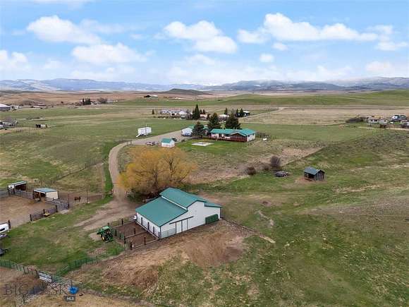 46.623 Acres of Agricultural Land with Home for Sale in Wilsall, Montana