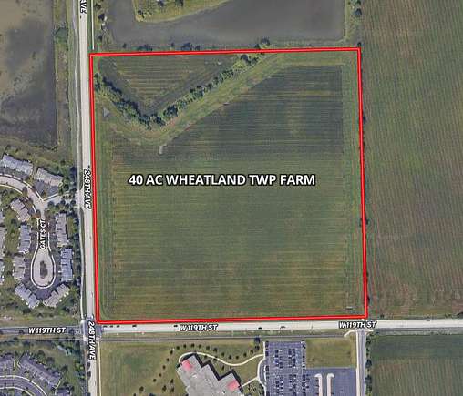 40 Acres of Recreational Land & Farm for Sale in Plainfield, Illinois