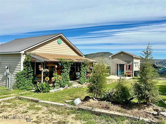 9.7 Acres of Land with Home for Sale in Three Forks, Montana