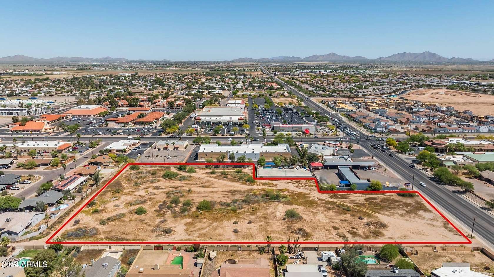 3.8 Acres of Commercial Land for Sale in Casa Grande, Arizona