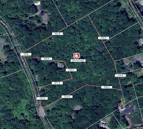 5 Acres of Residential Land for Sale in East Haddam, Connecticut