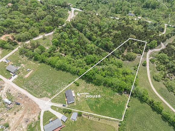 3 Acres of Residential Land with Home for Sale in Foley, Missouri