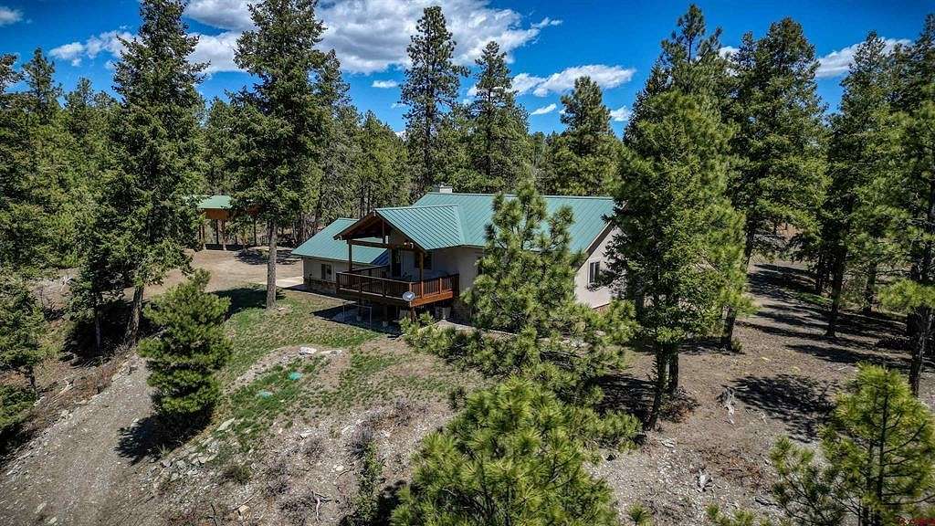 7.9 Acres of Land with Home for Sale in Pagosa Springs, Colorado