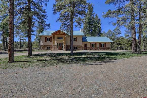 7.9 Acres of Land with Home for Sale in Pagosa Springs, Colorado