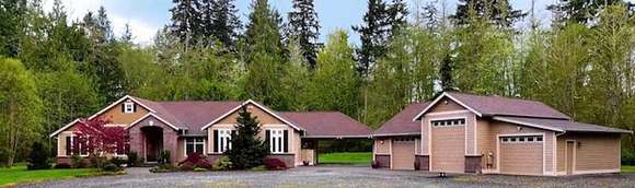 4.5 Acres of Residential Land with Home for Sale in Graham, Washington