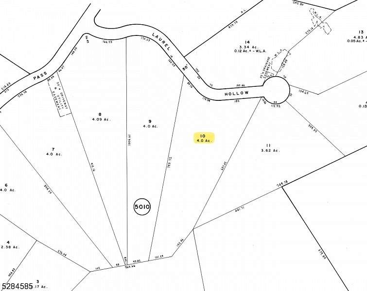4 Acres of Residential Land for Sale in West Milford Township, New Jersey