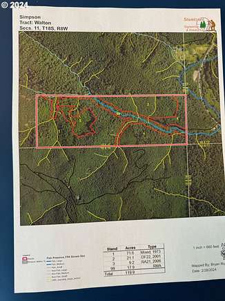 120 Acres of Recreational Land for Sale in Walton, Oregon