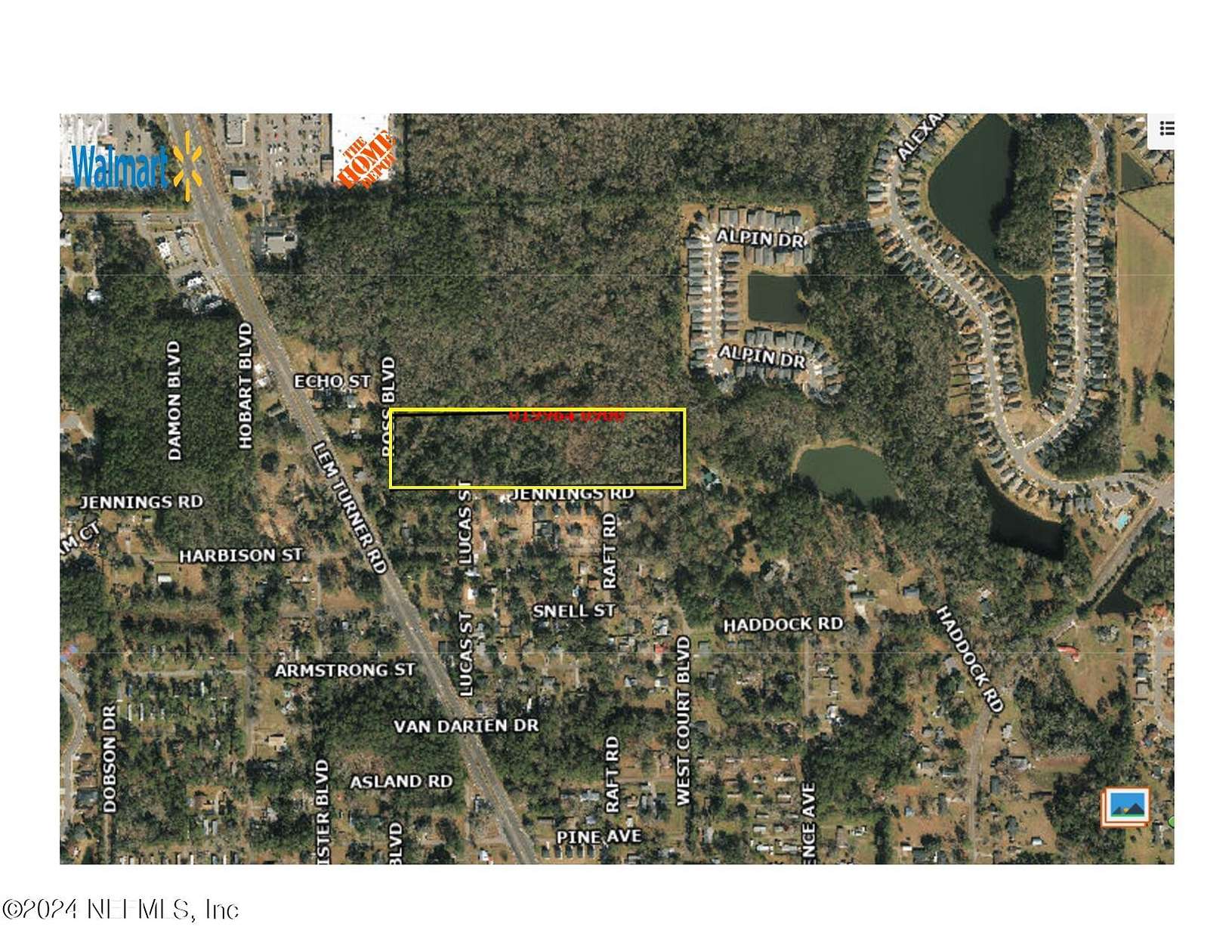 9.9 Acres of Residential Land for Sale in Jacksonville, Florida