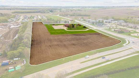 13.3 Acres of Mixed-Use Land for Sale in Cedar Falls, Iowa
