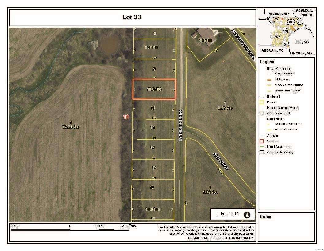 0.28 Acres of Residential Land for Sale in Hannibal, Missouri