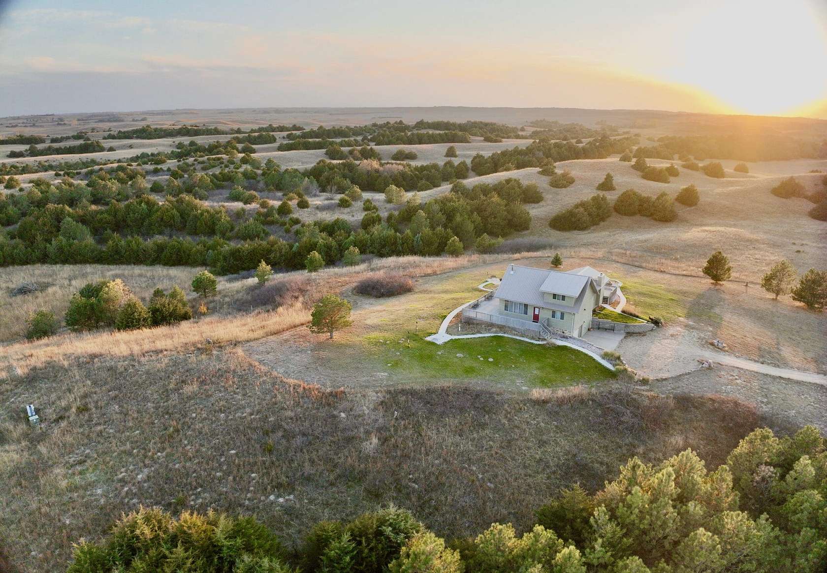 7.8 Acres of Land with Home for Sale in Burwell, Nebraska