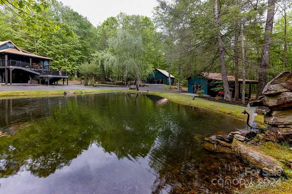 11 Acres of Land with Home for Sale in Lake Lure, North Carolina