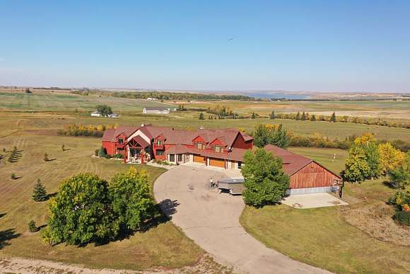 62.8 Acres of Land with Home for Sale in Stanley, North Dakota