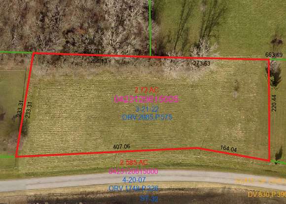 2.7 Acres of Residential Land for Sale in Crestline, Ohio