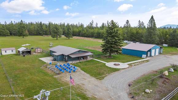 5 Acres of Land with Home for Sale in Rathdrum, Idaho
