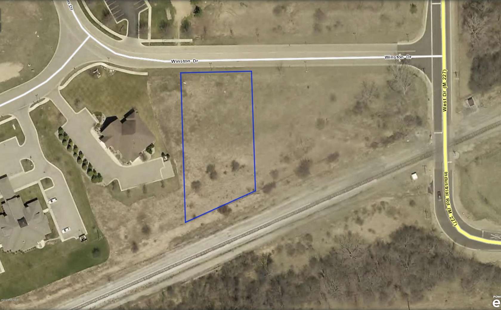 0.82 Acres of Commercial Land for Sale in Marshall, Michigan