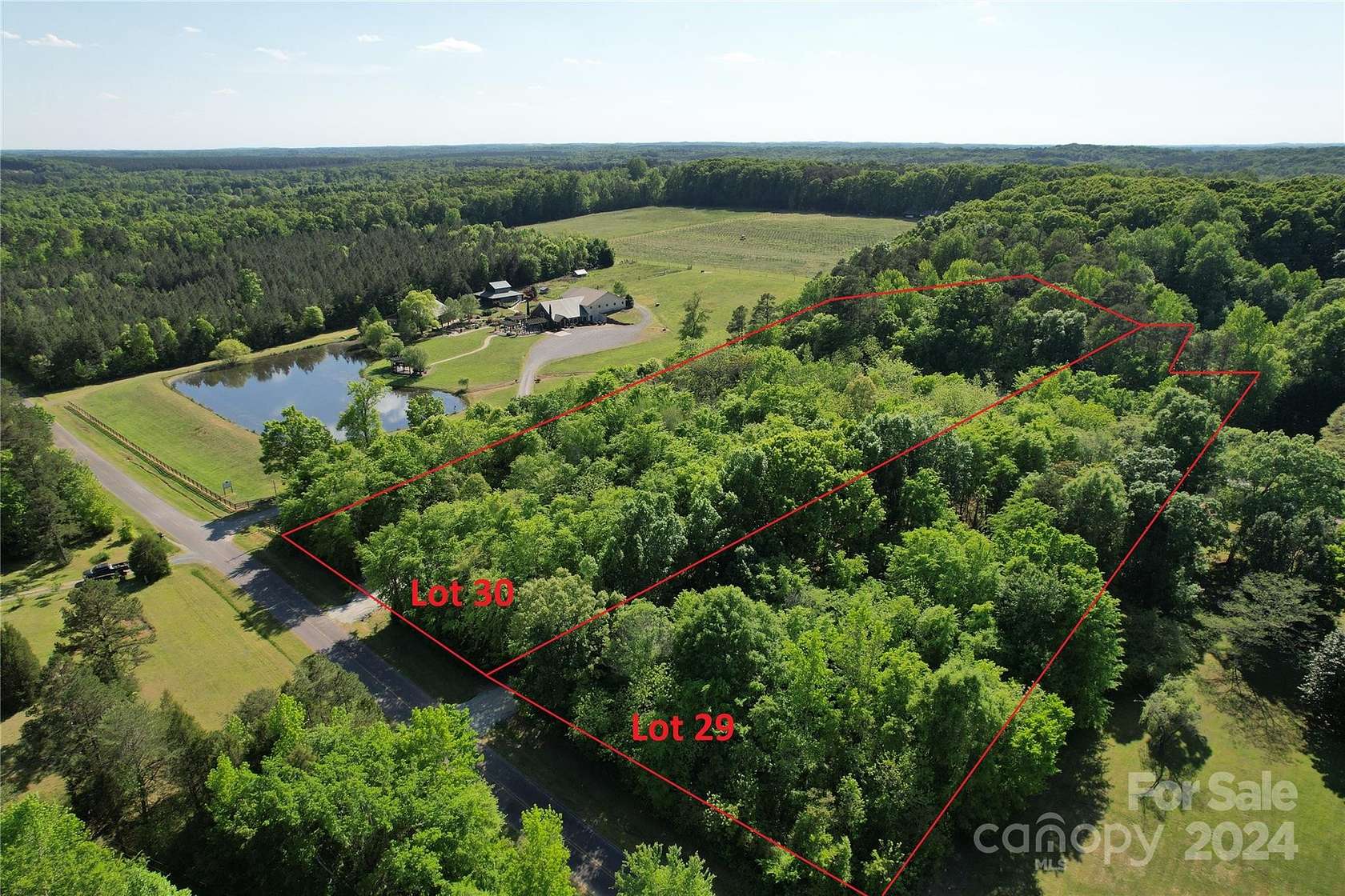 3.1 Acres of Residential Land for Sale in Gold Hill, North Carolina