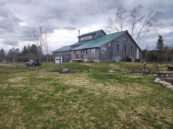 92 Acres of Land with Home for Sale in Merrill Town, Maine