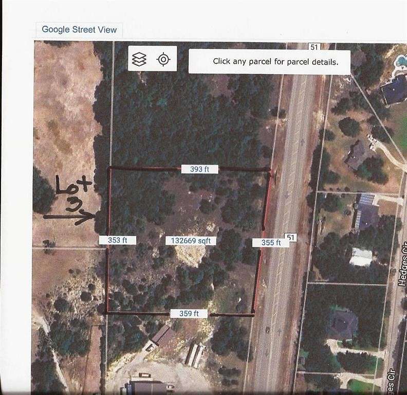 3.1 Acres of Land for Sale in Weatherford, Texas
