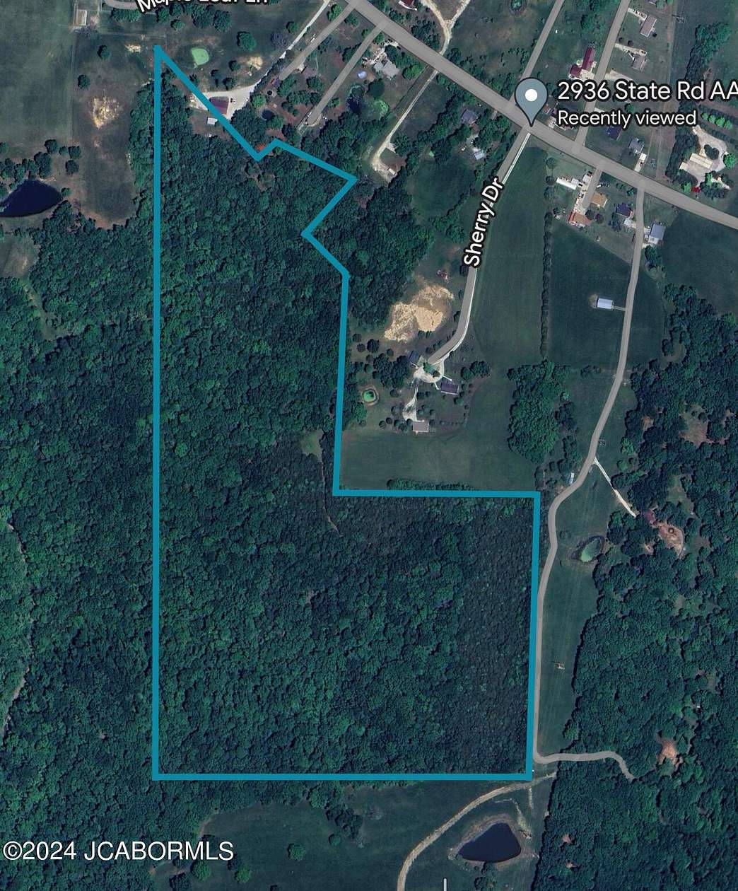 45 Acres of Recreational Land for Sale in Holts Summit, Missouri
