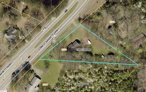 1.5 Acres of Residential Land with Home for Sale in Marietta, Georgia