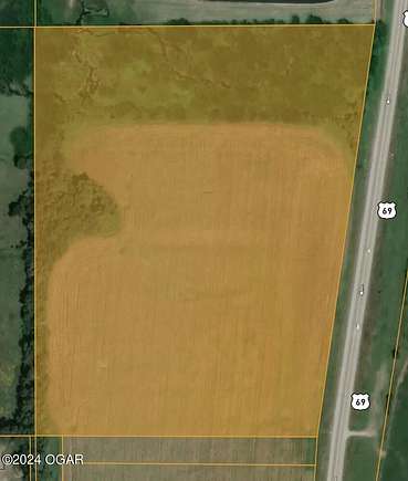29 Acres of Land for Sale in Franklin, Kansas