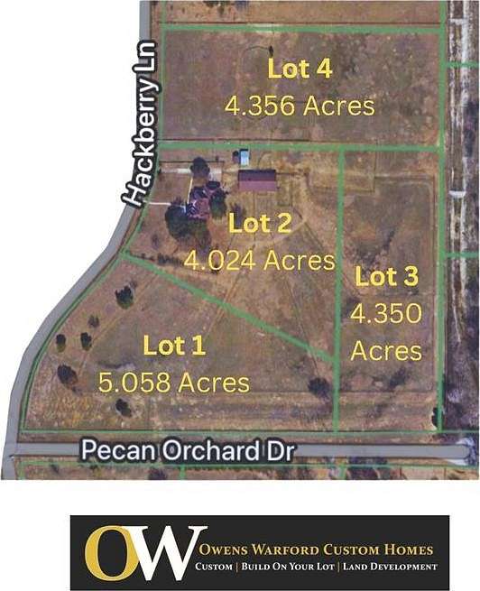 4.35 Acres of Land for Sale in Parker, Texas