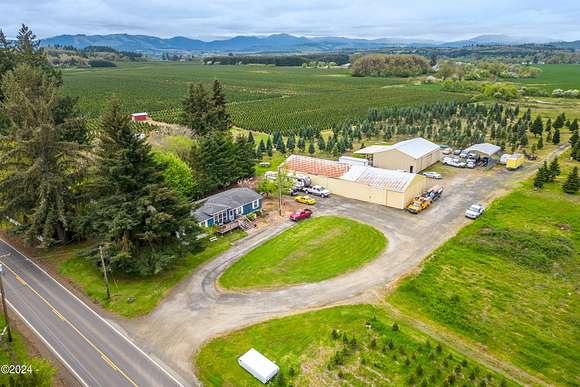 33.5 Acres of Agricultural Land with Home for Sale in Sheridan, Oregon