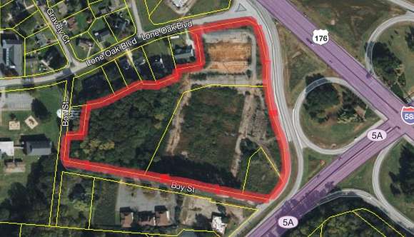 11.1 Acres of Land for Sale in Spartanburg, South Carolina