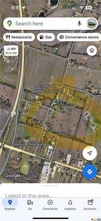 12.8 Acres of Land for Sale in Temple, Texas