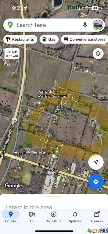 12.82 Acres of Land for Sale in Temple, Texas