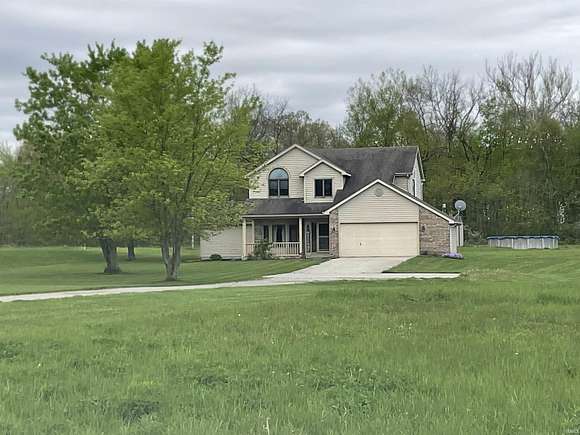 8.3 Acres of Residential Land with Home for Sale in Bluffton, Indiana