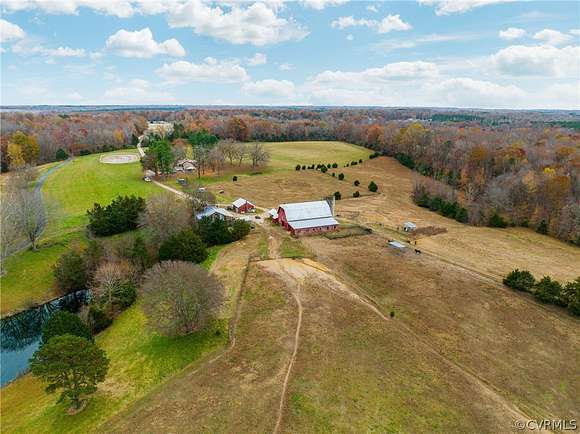59.6 Acres of Agricultural Land with Home for Sale in Amelia Court House, Virginia