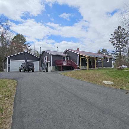 19.6 Acres of Recreational Land with Home for Sale in Embden, Maine