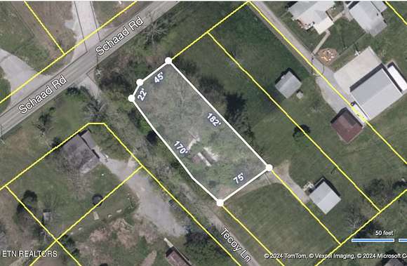 0.3 Acres of Commercial Land for Sale in Knoxville, Tennessee