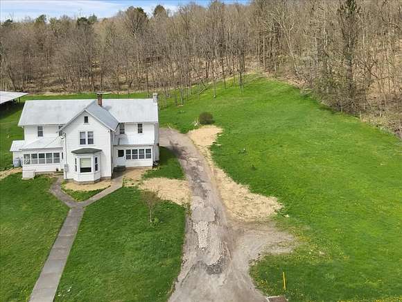 85 Acres of Recreational Land with Home for Sale in Laceyville, Pennsylvania