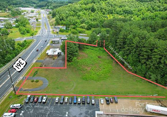 1.5 Acres of Commercial Land for Lease in Burnsville, North Carolina