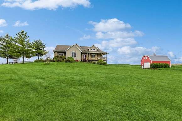 6.4 Acres of Residential Land with Home for Sale in Van Meter, Iowa