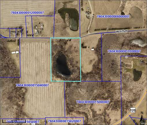 8.7 Acres of Agricultural Land for Sale in Orland, Indiana