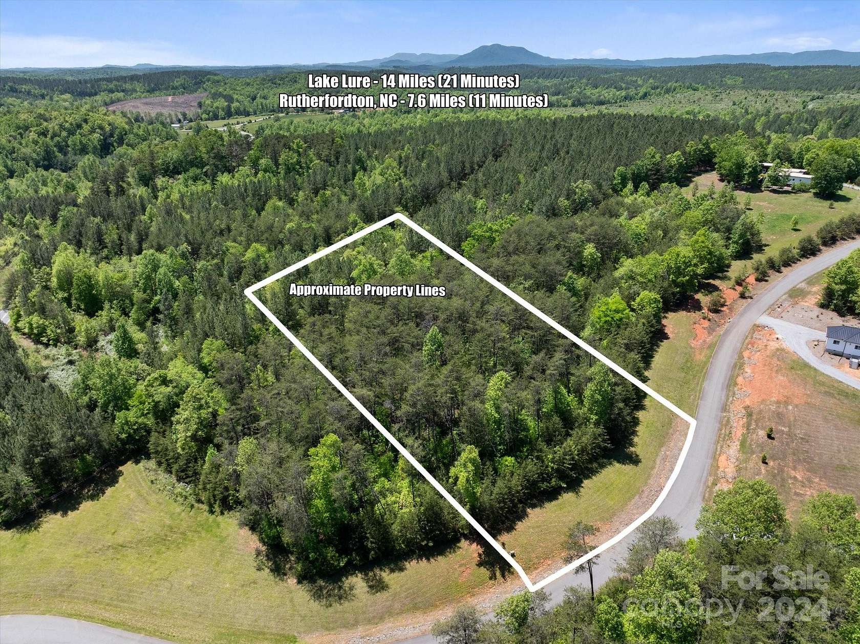 1.1 Acres of Residential Land for Sale in Rutherfordton, North Carolina