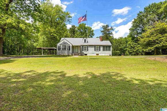 4.3 Acres of Residential Land with Home for Sale in Mount Olive, Alabama