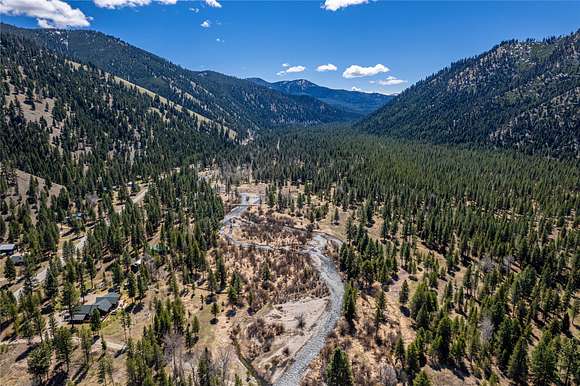 11.4 Acres of Recreational Land with Home for Sale in Darby, Montana