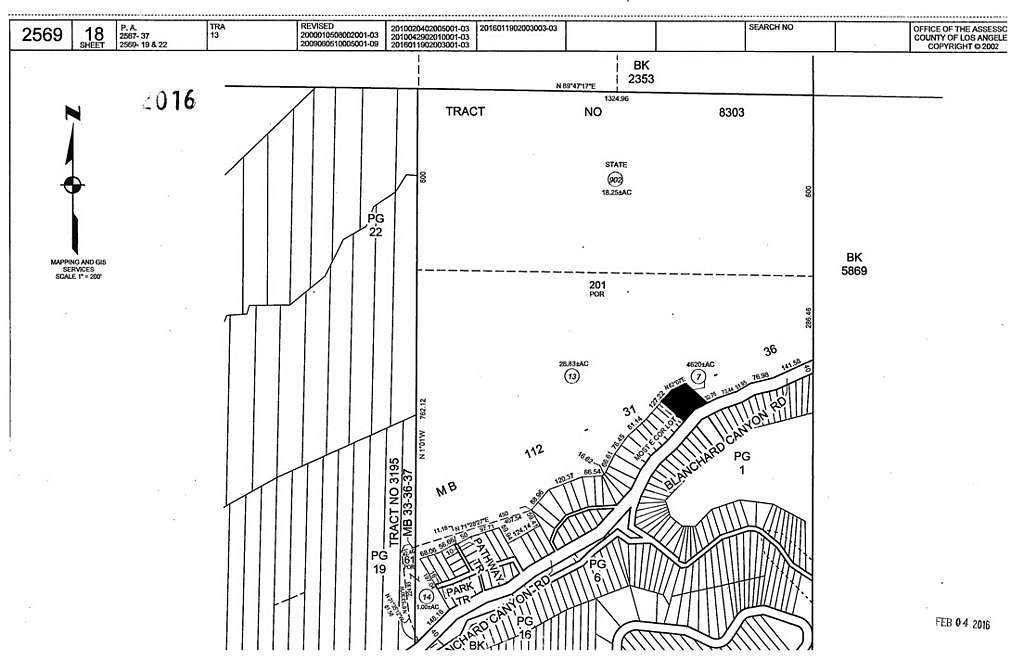 0.25 Acres of Residential Land for Sale in Tujunga, California