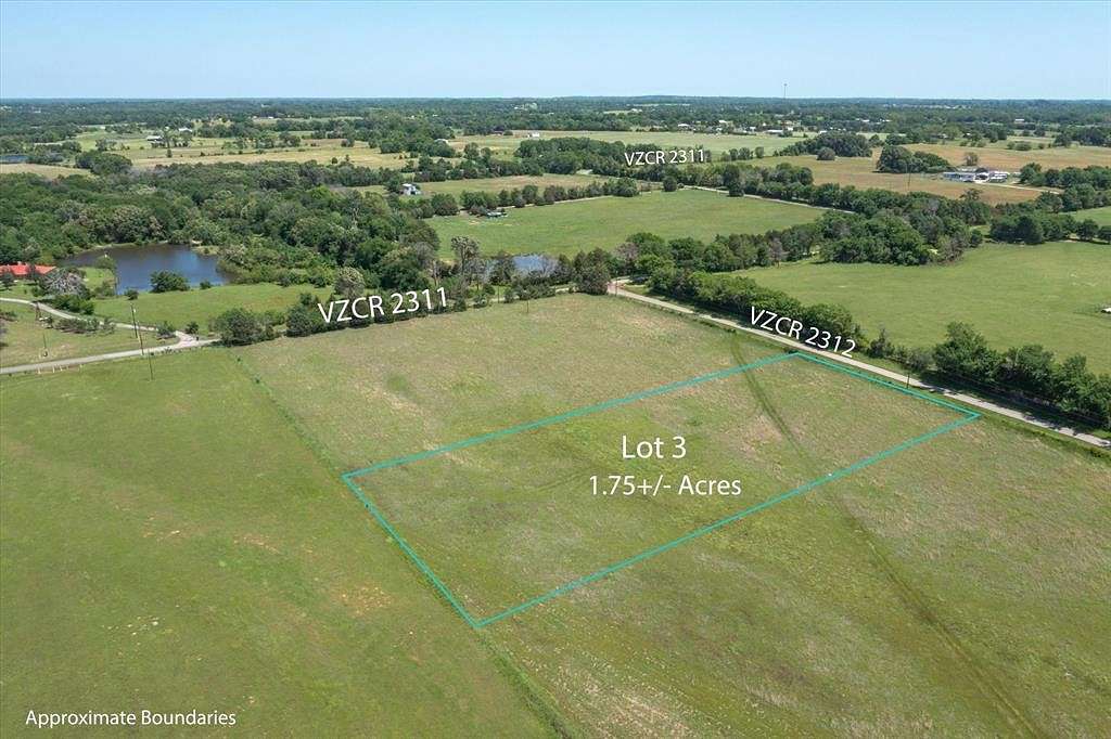 1.75 Acres of Residential Land for Sale in Mabank, Texas