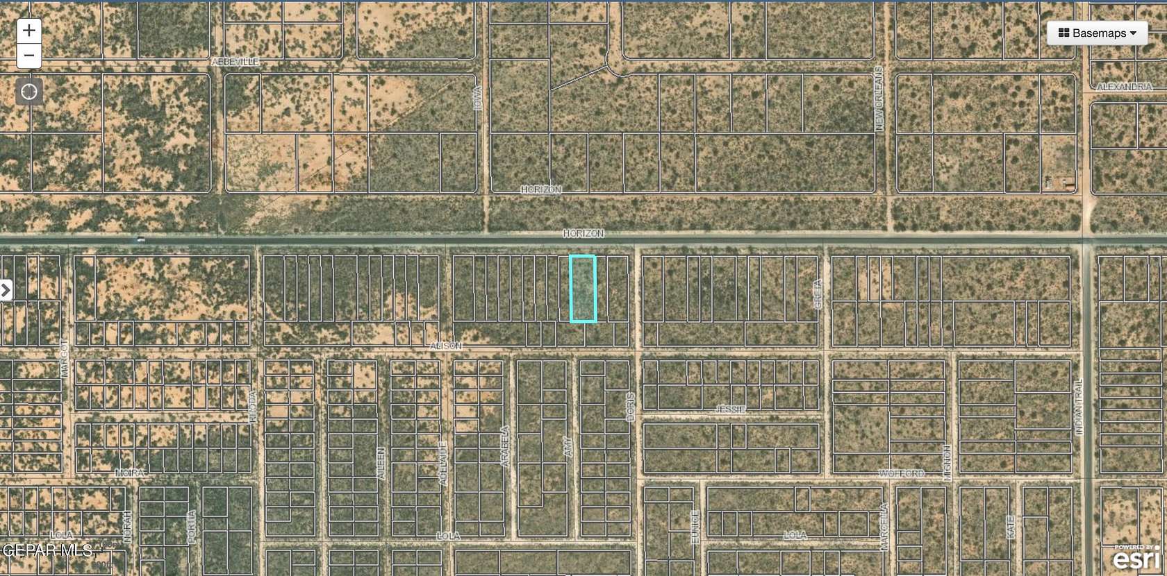 0.62 Acres of Commercial Land for Sale in El Paso, Texas